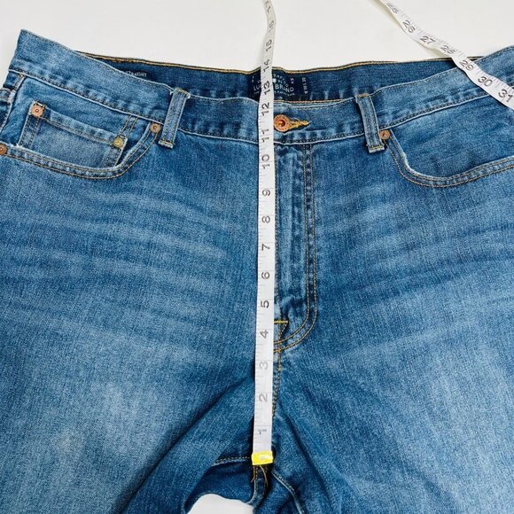 Lucky Brand Men's 101 Relaxed Straight Jeans Size 38 Straight Leg blue - Picture 8 of 10